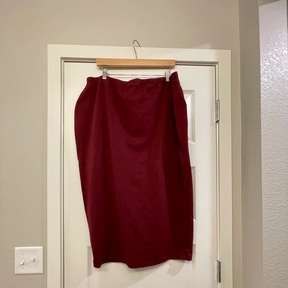 Below the knee Pencil Skirt
